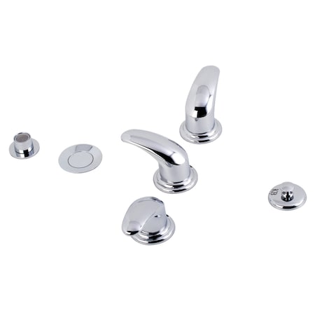 Kingston Brass KB321LL Bidet Faucet, Polished Chrome KB321LL